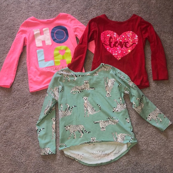 Other - Girls long sleeve top bundle.